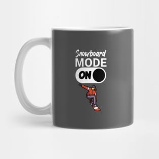 Snowboard mode on Mug